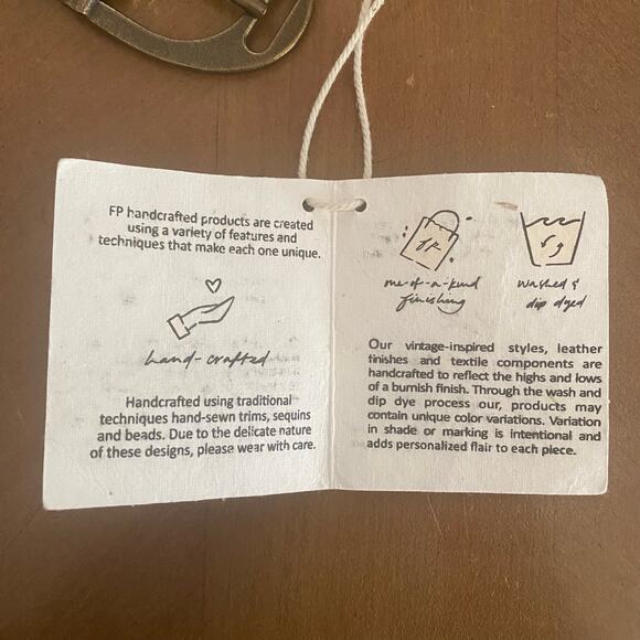 NWT Free People Moving To Mars Belt Jaded Jungle Green S/M Geometric Bohemian - Picture 4 of 9